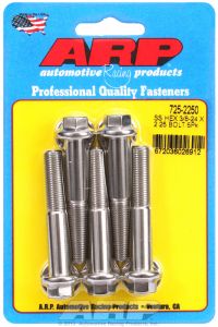 ARP Hardware - 3/8-24 x 2.250 hex 7/16 wrenching SS bolts