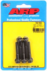 ARP Hardware - 1/4-28 x 1.500 12pt black oxide bolts