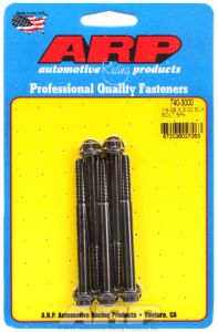 ARP Hardware - 1/4-28 x 3.000 12pt black oxide bolts