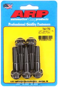 ARP Hardware - 3/8-24 x 1.750 12pt 7/16 wrenching black oxide bolts