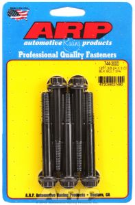 ARP Hardware - 3/8-24 x 3.000 12pt 7/16 wrenching black oxide bolts