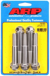 ARP Hardware - 1/2-20 x 3.000 hex SS bolts