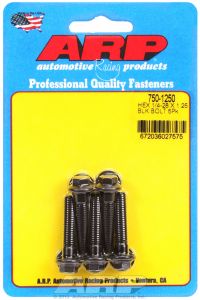 ARP Hardware - 1/4-28 x 1.250 hex black oxide bolts