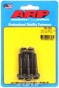 ARP Hardware - 1/4-28 x 1.500 hex black oxide bolts
