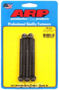 ARP Hardware - 1/4-28 x 3.250 hex black oxide bolts