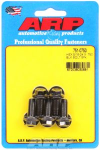 ARP Hardware - 5/16-24 x .750 hex black oxide bolts