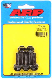 ARP Hardware - 5/16-24 x 1.000 hex black oxide bolts