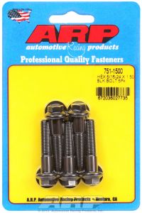 ARP Hardware - 5/16-24 x 1.500 hex black oxide bolts