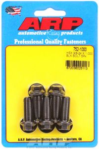 ARP Hardware - 3/8-24 x 1.000 hex black oxide bolts