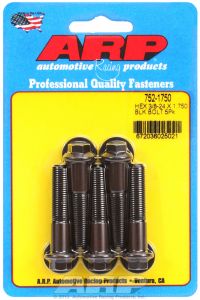 ARP Hardware - 3/8-24 x 1.750 hex black oxide bolts