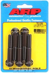 ARP Hardware - 3/8-24 x 2.250 hex black oxide bolts
