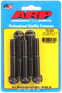 ARP Hardware - 3/8-24 x 2.500 hex black oxide bolts