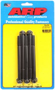 ARP Hardware - 3/8-24 x 4.750 hex black oxide bolts