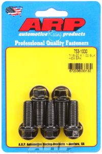 ARP Hardware - 7/16-20 x 1.000 hex black oxide bolts