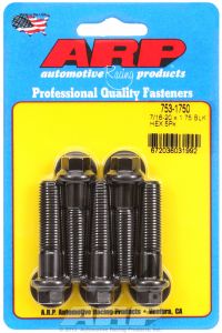 ARP Hardware - 7/16-20 x 1.750 hex black oxide bolts