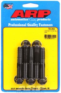 ARP Hardware - 7/16-20 x 2.500 hex black oxide bolts
