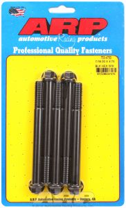 ARP Hardware - 7/16-20 x 4.750 hex black oxide bolts
