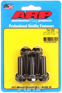 ARP Hardware - 3/8-24 x 1.250 hex 7/16 wrenching black oxide bolts