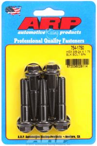 ARP Hardware - 3/8-24 x 1.750 hex 7/16 wrenching black oxide bolts