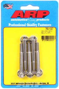 ARP Hardware - M6 x 1.00 x 50 hex SS bolts