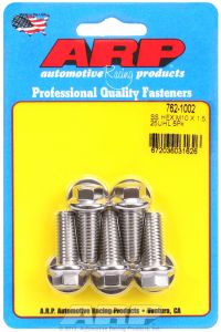 ARP Hardware - M10 x 1.50 x 25 hex SS bolts