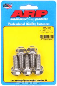 ARP Hardware - M10 x 1.25 x 25 hex SS bolts