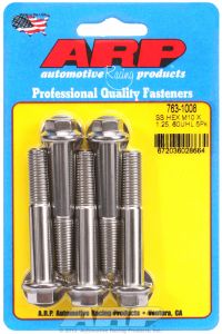 ARP Hardware - M10 x 1.25 x 60 hex SS bolts