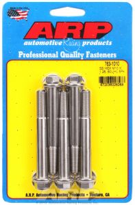 ARP Hardware - M10 x 1.25 x 80 hex SS bolts