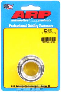ARP Hardware - -12 female O ring aluminum weld bung