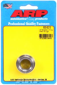 ARP Hardware - -8 female O ring steel weld bung