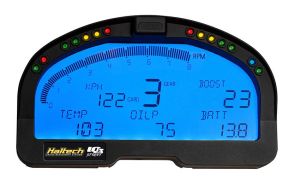 Haltech IQ3 Street Display Dash 20 EFI + 32 V-NET + 6 Direct input channels Internal CAN interface compatible with over 20 aftermarket EFI systems (inc OBDII) in addition to Racepak V-Net and new direct wired sensor inputs.
