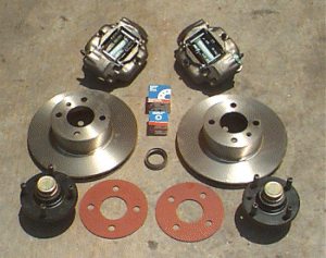  BMW 2002 Non-Tii Strut 10" vented big brake conversion