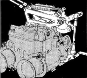 Deluxe Top-Mount DCOE Linkage Kit