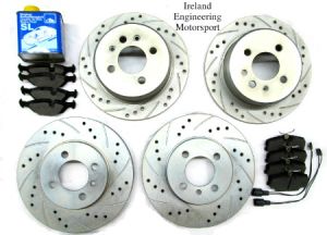 STG.2: Front & Rear Upgrade Brake Kit - E36 325, 328, and 318