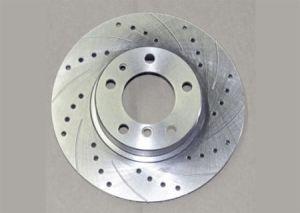 Drilled and Slotted Rear Brake Rotors for M3