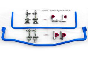 Adjustable 22mm Front / 19mm Rear Sway Bar Set for E30