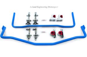 Adjustable 25mm Front / 22mm Rear Sway Bar Set for E30