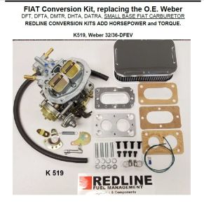 FIAT X19 Weber Kit 