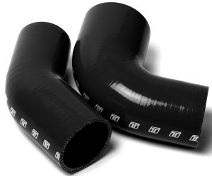Turbosmart - 45 Reducer Elbow 2.25"-2.50" - Black