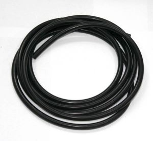 Haltech Silicone Hose 3mm ID (2m/6ft Length) - Black