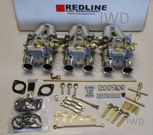 TR6 3x40-DCOE 5/8" intake port....TR6, & TR250 69-8/71 Center, Intake port distance 5/8"
