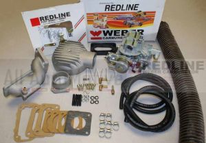 Mercedes 220, 38-DGES, less air intake castings, with chrome rectangular air filter