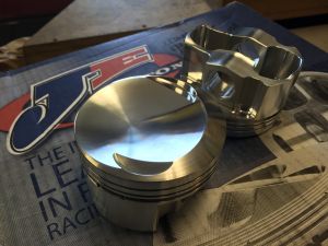 BMW M20 OEM Crown Stroker / Long Rod Custom Pistons set.