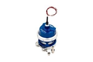 BOV Race Port Female Gen-V Blue WITH Hall Effect sensor fits cometitors flange) - NO WELD FLANGE