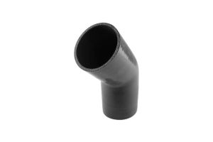 45 Elbow 3.50" Black