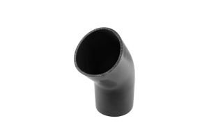 45 Elbow 4.00" Black