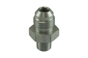 Clear, -6 AN Flare to 1/8 NPT Male Straight