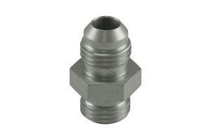 Clear, -6 AN Flare to -6 AN ORB Male Straight
