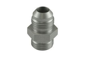 Clear, -8 AN Flare to -8 AN ORB Male Straight
