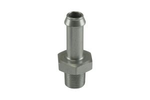 Clear, 8mm / 5/16" Hose End to 1/8 NPT Male Straight